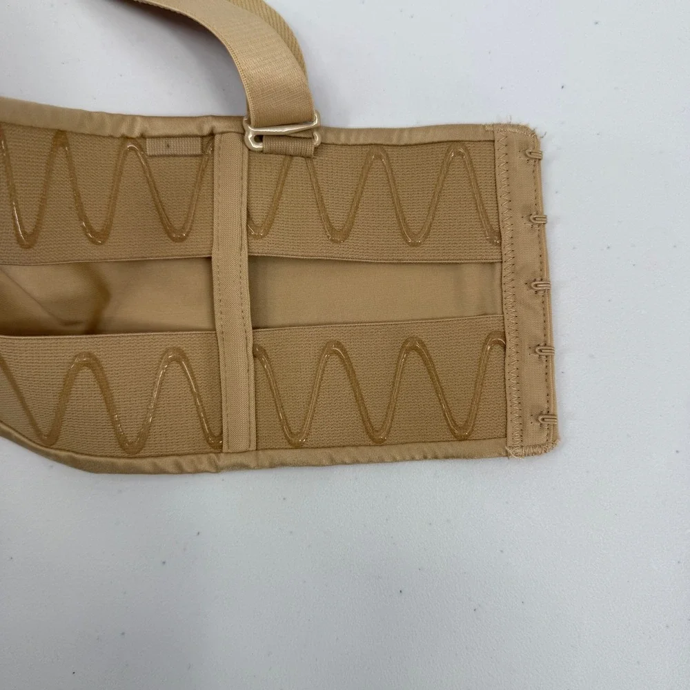 Cacique‎ Bra Lane Bryant 46DDD Tan Padded Multi-Way Strapless Underwire B1931